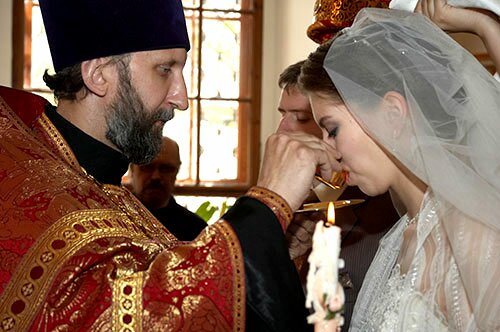 венчание, священник